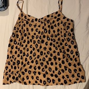 Cheetah print blouse